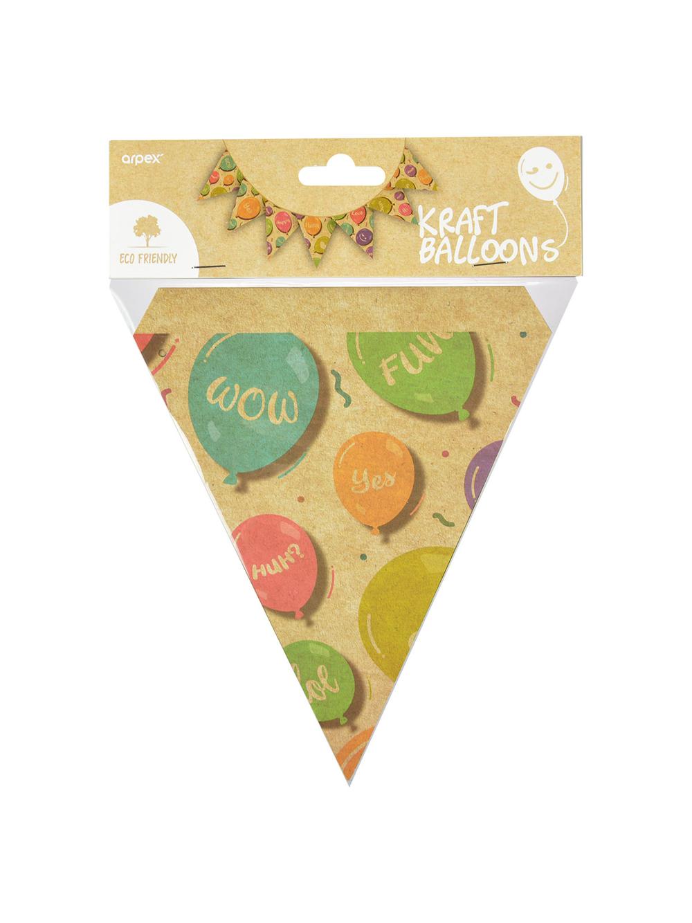 Girlanda - Kraft Balloons - FSC Mix