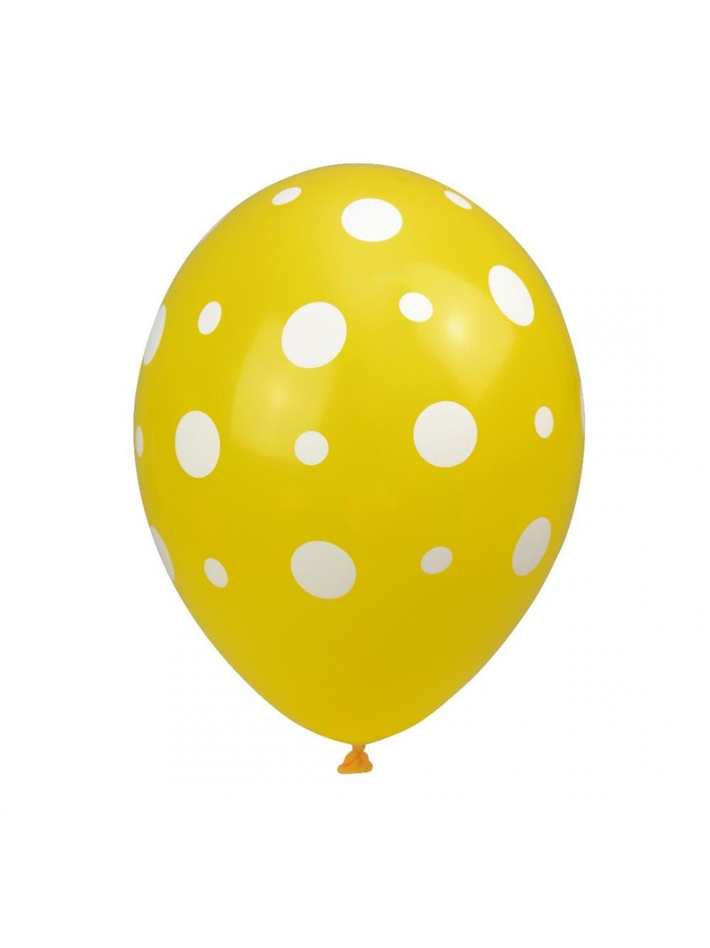 Balony kropki (5 szt.)