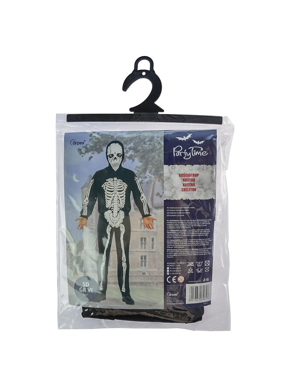 Strój dziecięcy - Kościotrup - rozmiar M