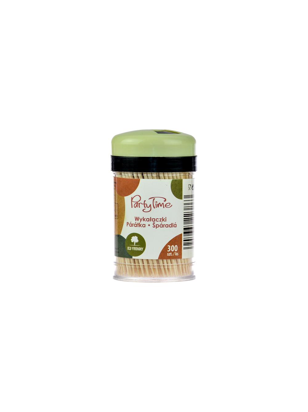 Wykałaczki w beczułce lux (300 szt.) - FSC 100%