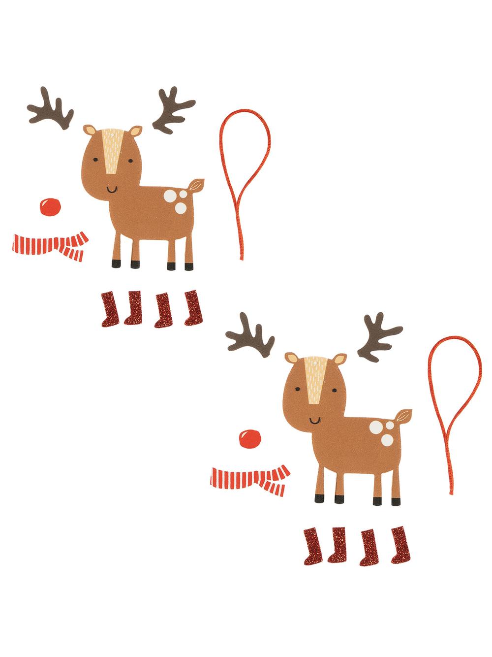 Zestaw zrób to sam - renifery z pianki