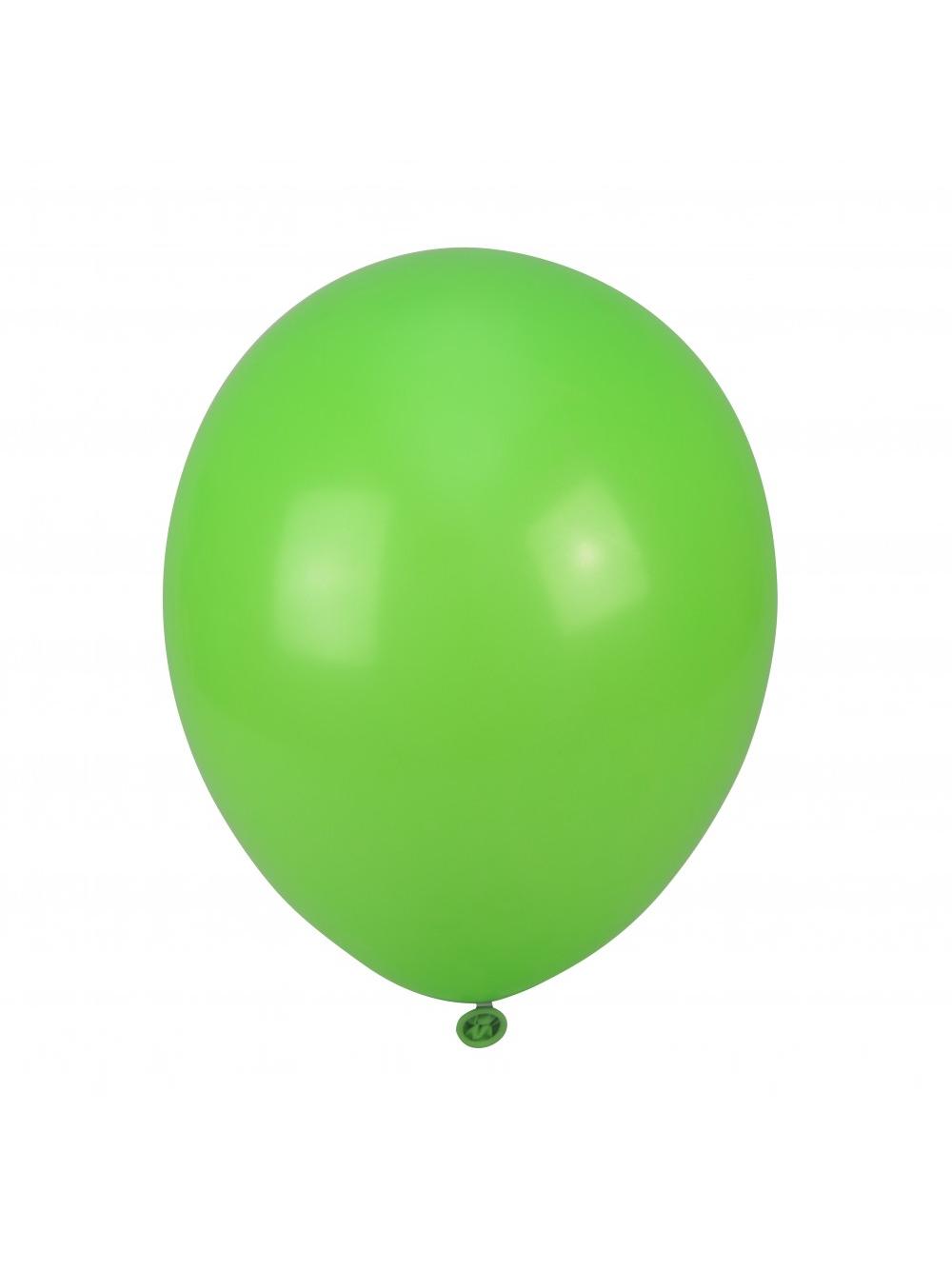 Balony pastelowe 12" jasne zielone nr 025 (100 szt.)