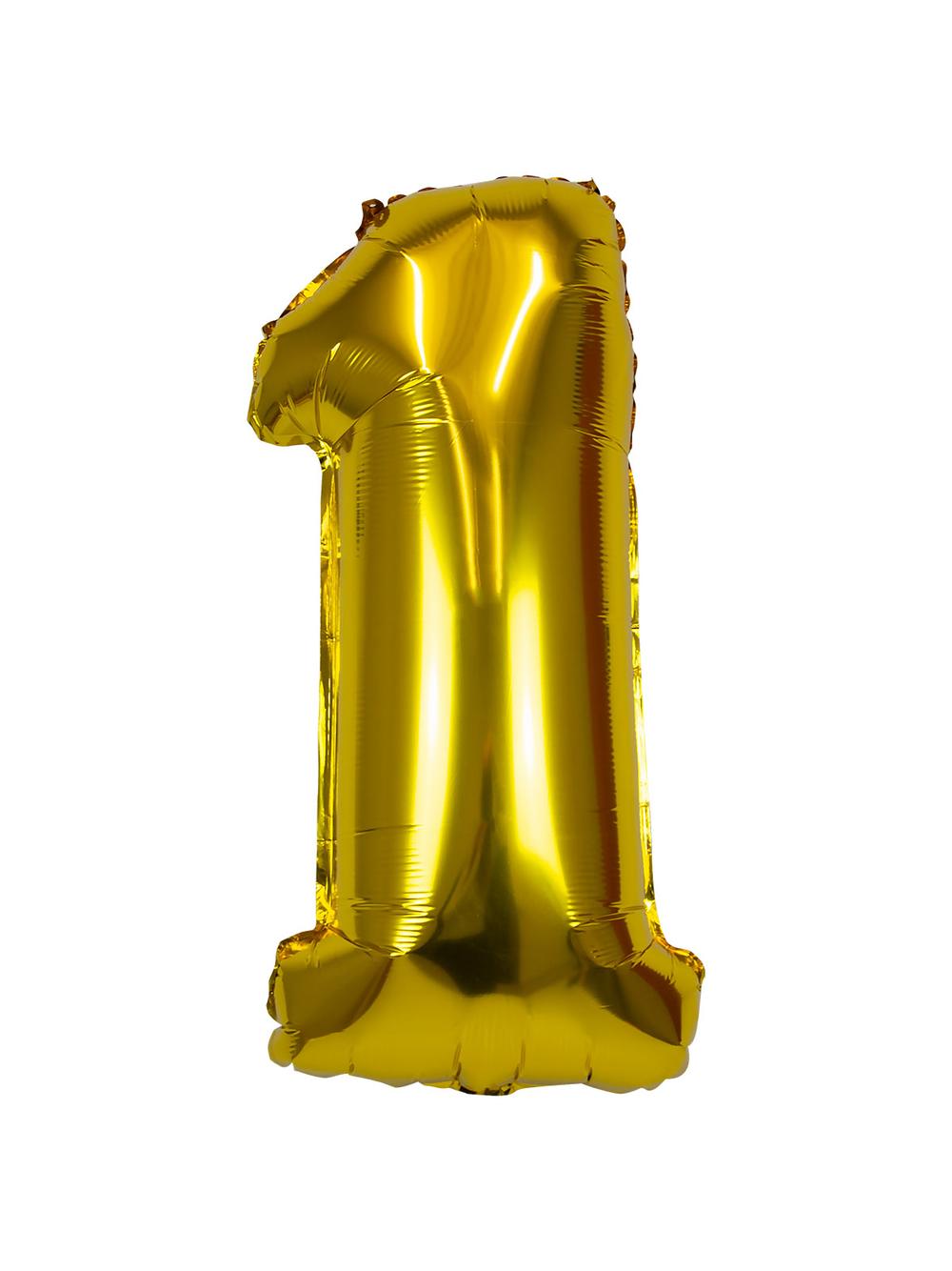 Balon foliowy cyferka XXL - nr 1