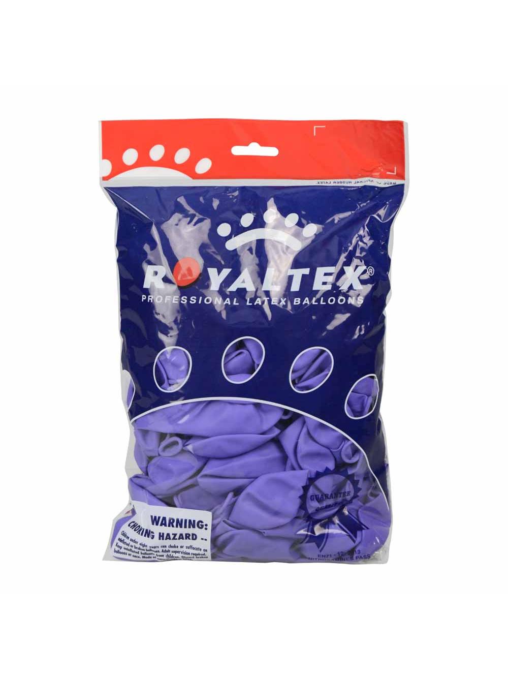 Balony pastelowe 10'' fioletowe nr 017 (100 szt.)