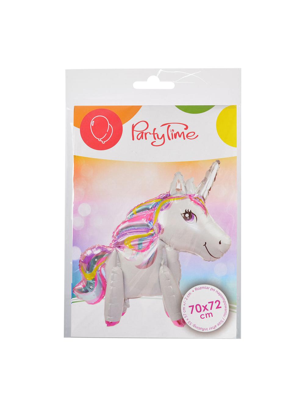 Balon foliowy stojący jednorożec