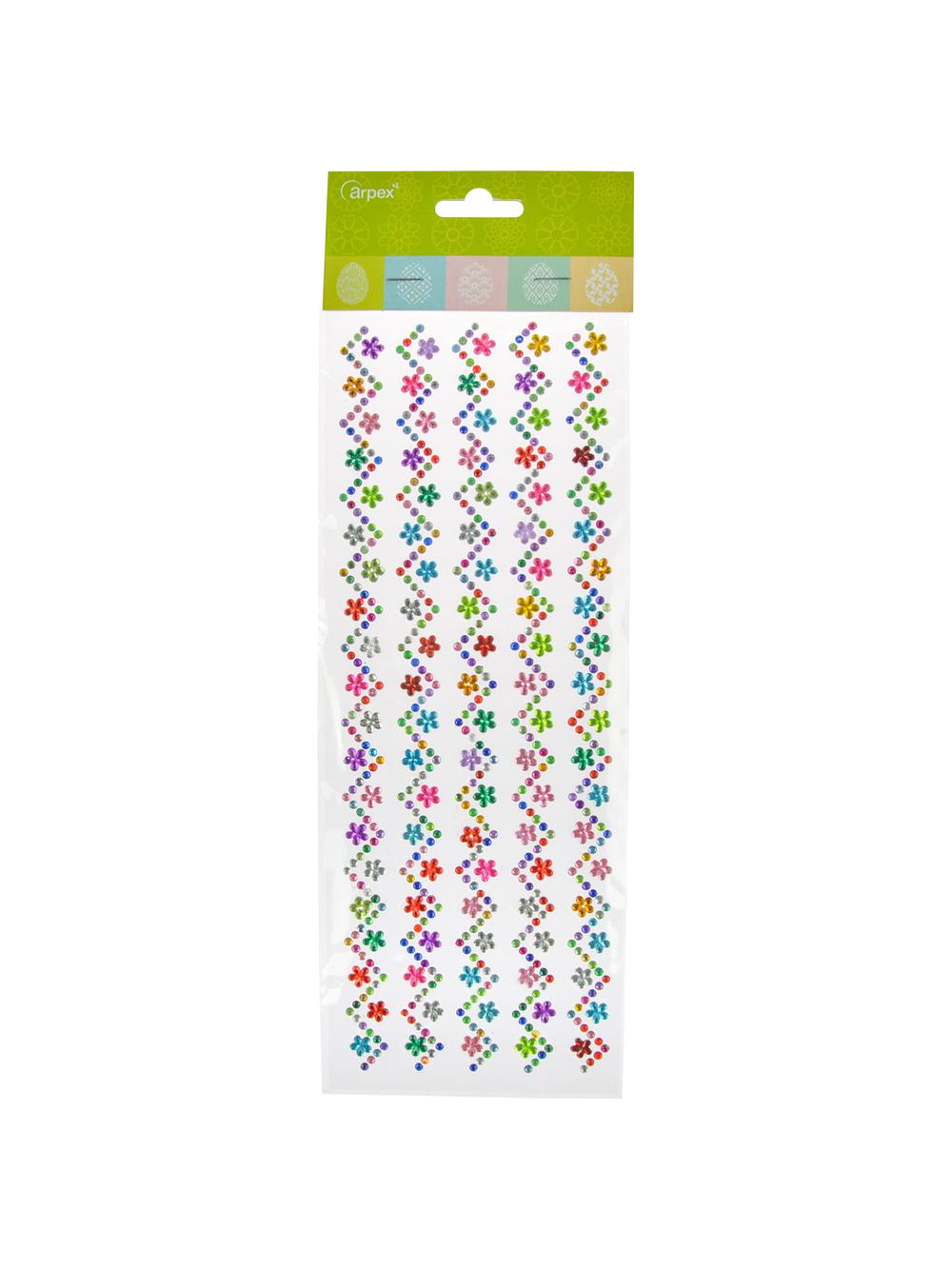 Samoprzylepne kryształki dekoracyjne - duże