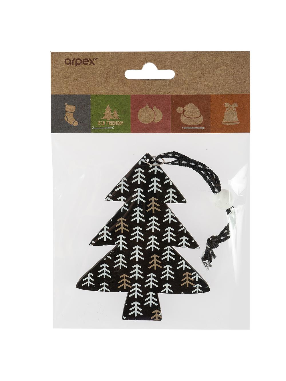 Drewniana zawieszka - mix wzorów