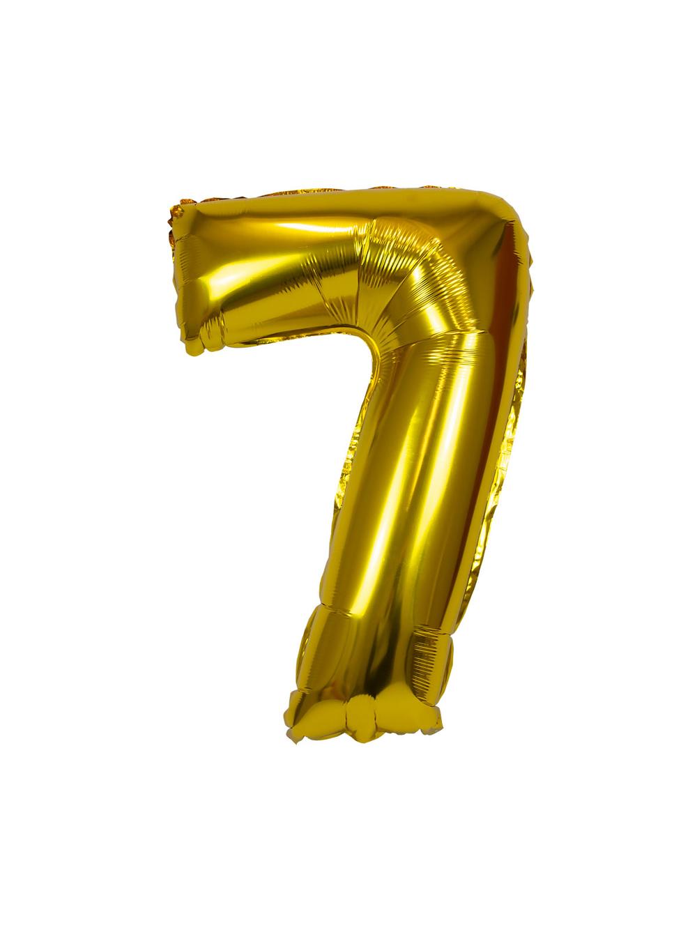 Balon foliowy cyferka nr 7