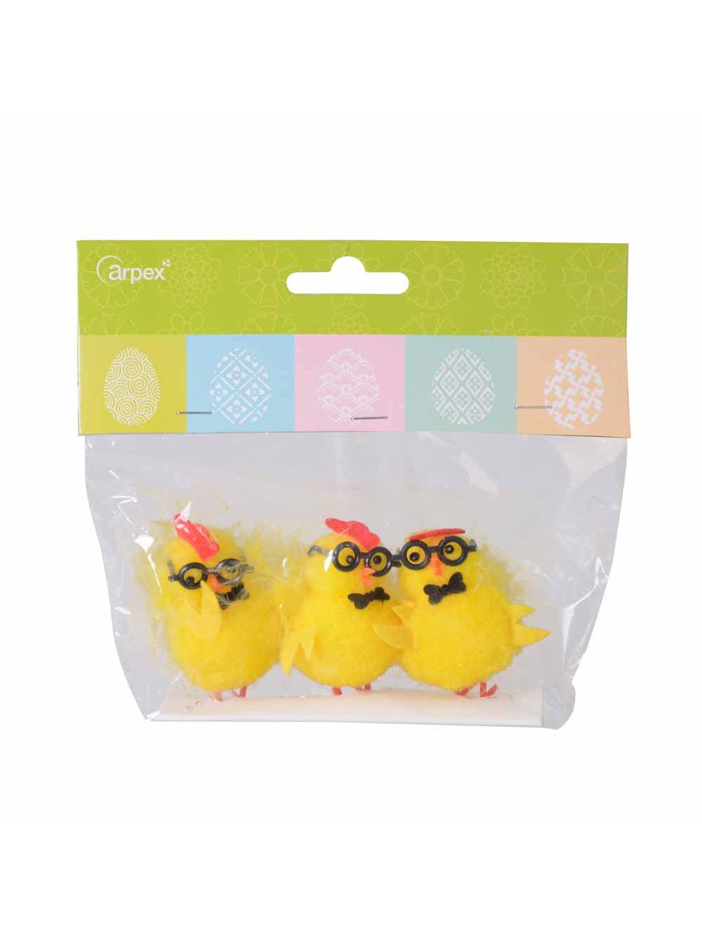 Kurczaki w okularach (3 szt.)