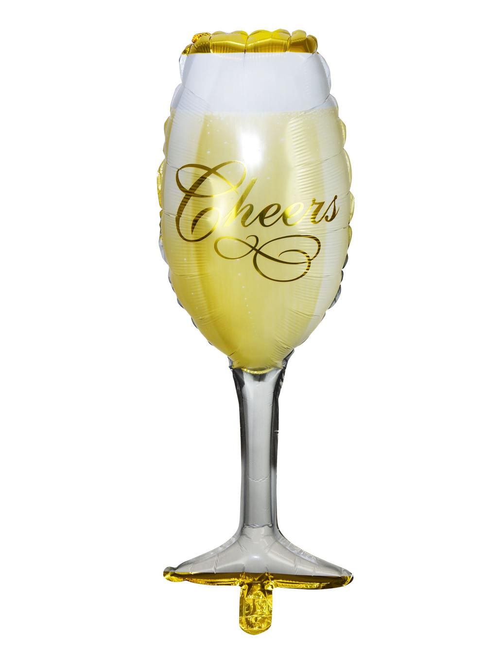 Balon foliowy kieliszek do szampana