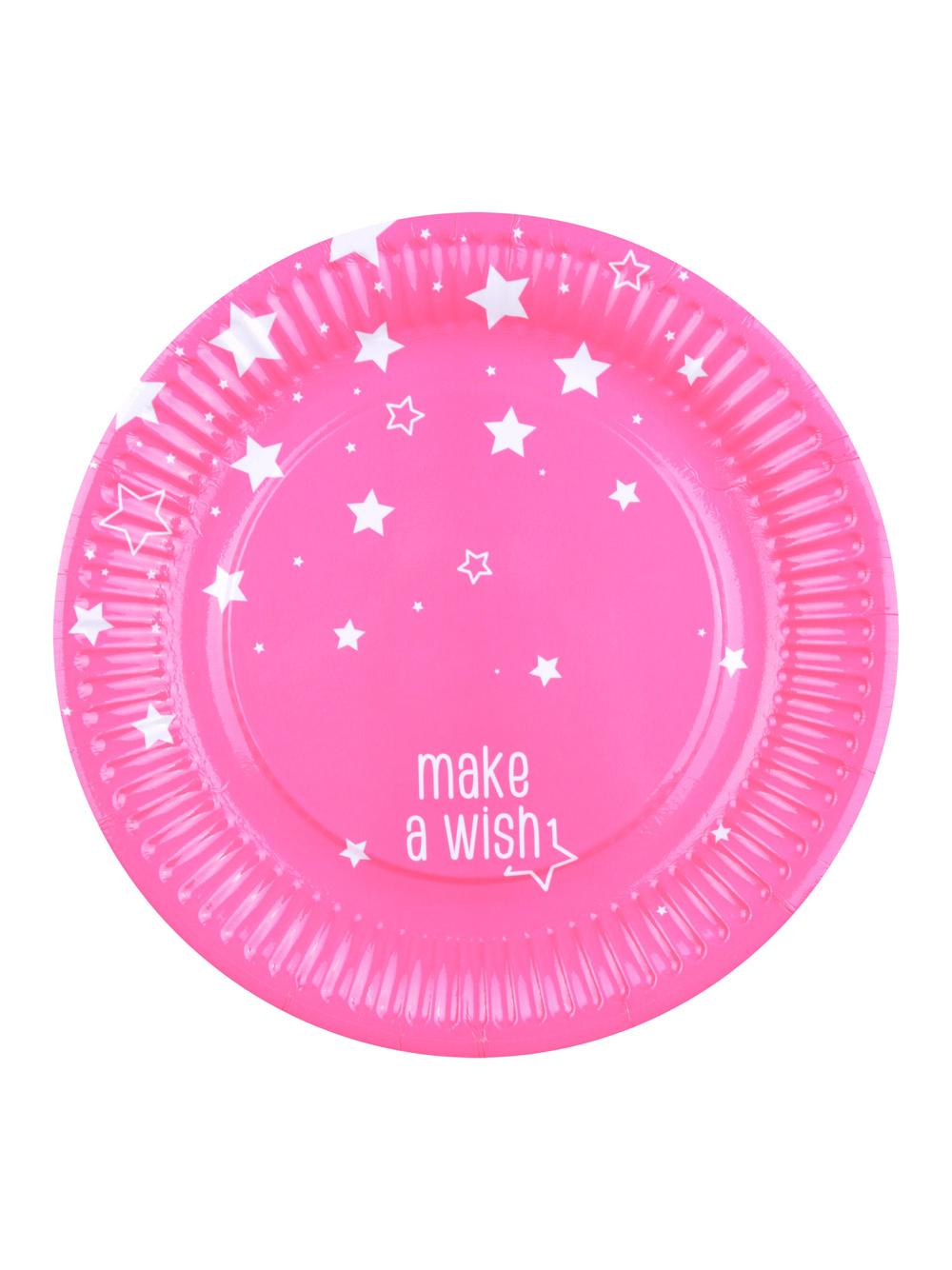 Talerze papierowe - Gwiazdki (8 szt.)