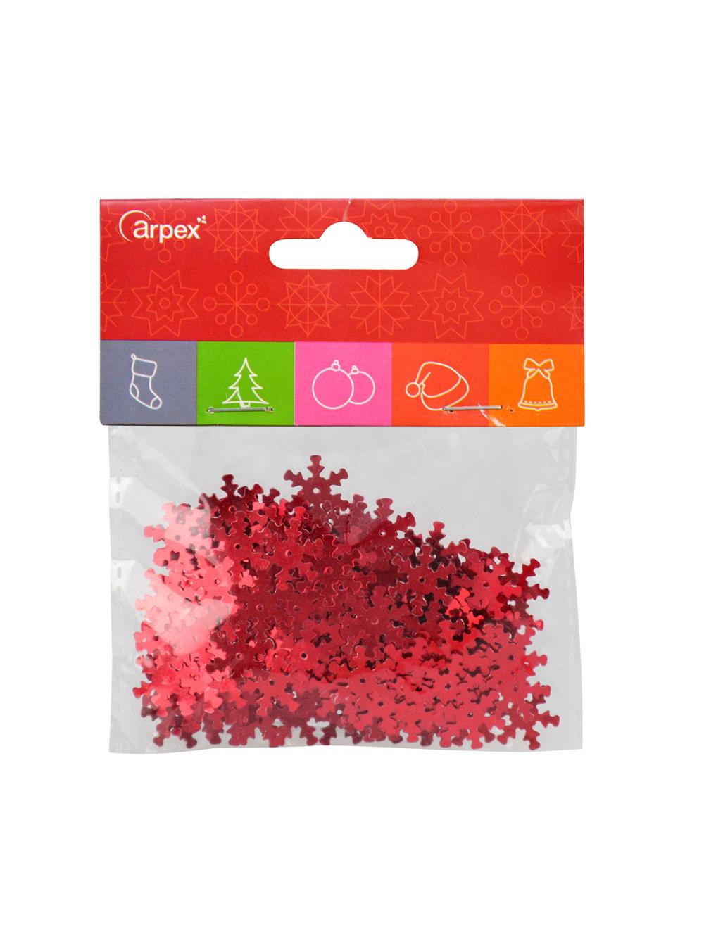 Konfetti gwiazdki czerwone