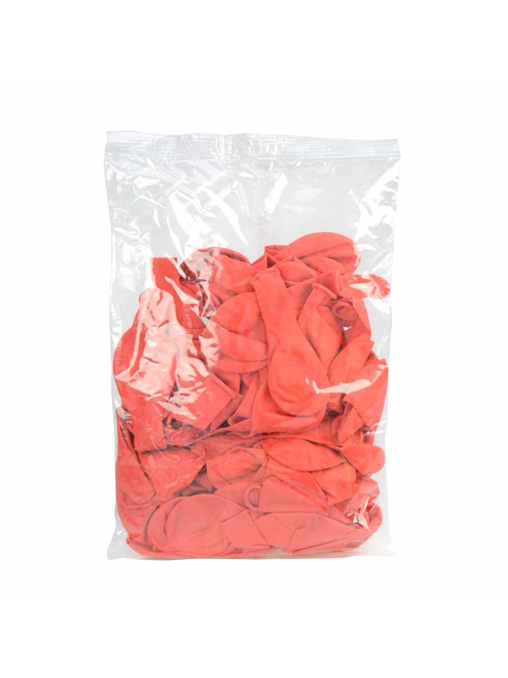 Balony pastelowe 10'' czerwone (100 szt.)