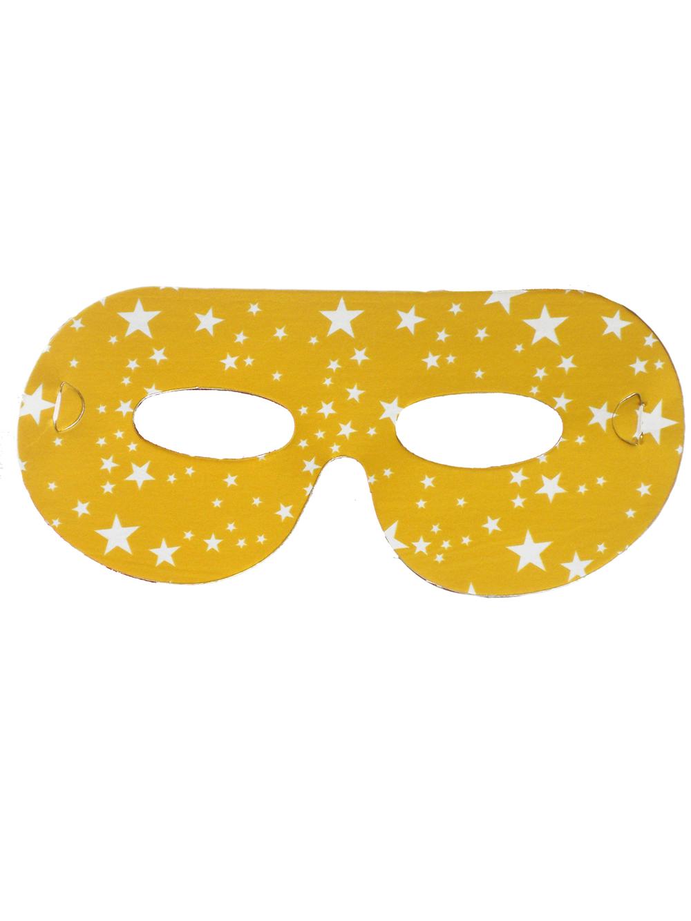 Maski Golden Party (6 szt.)