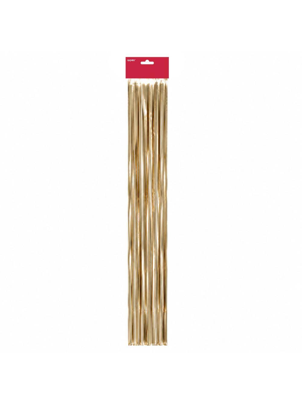 Lameta 100 cm szampański złoty