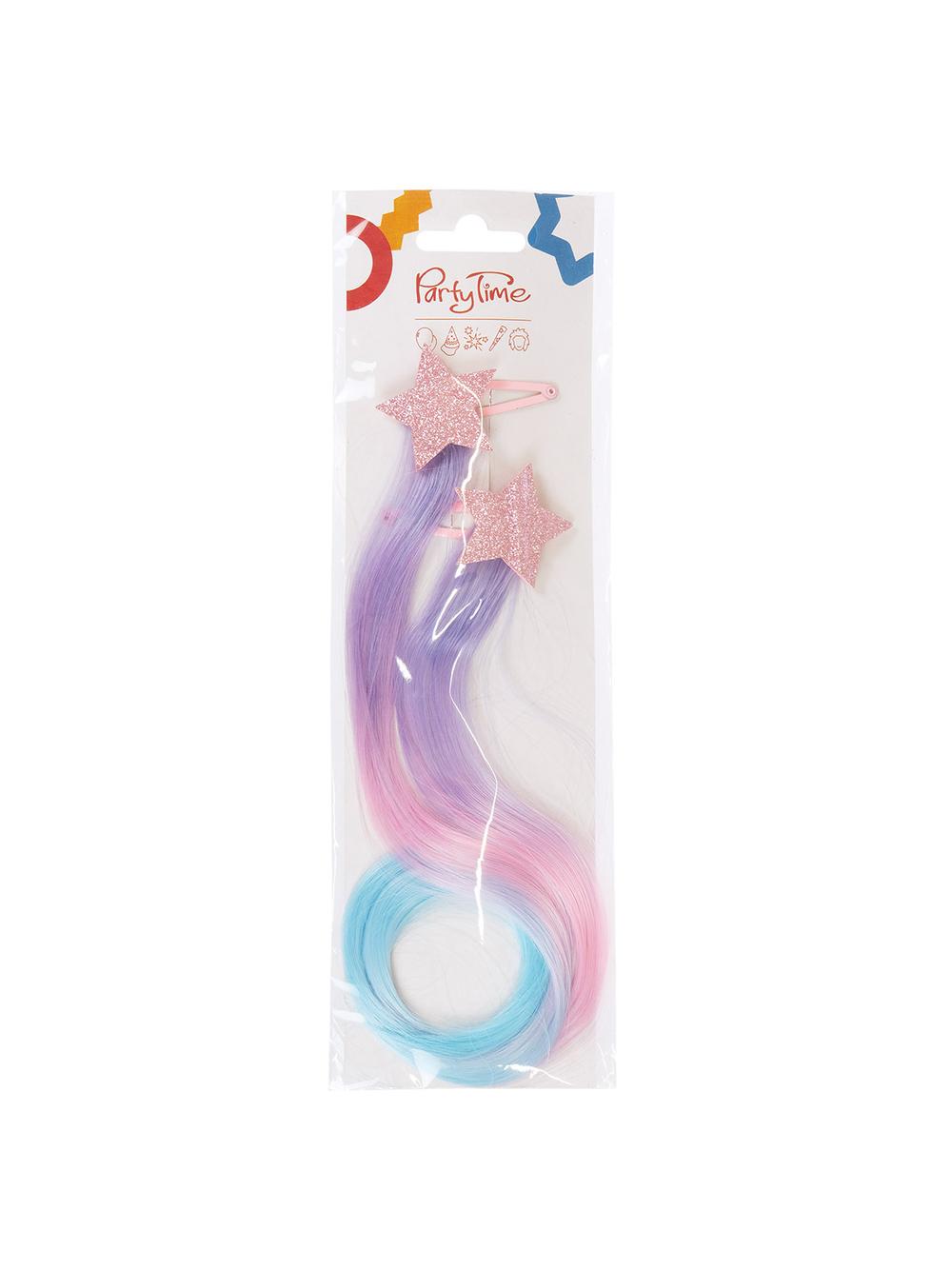 Kolorowe pasemka - spinki (2 szt.)