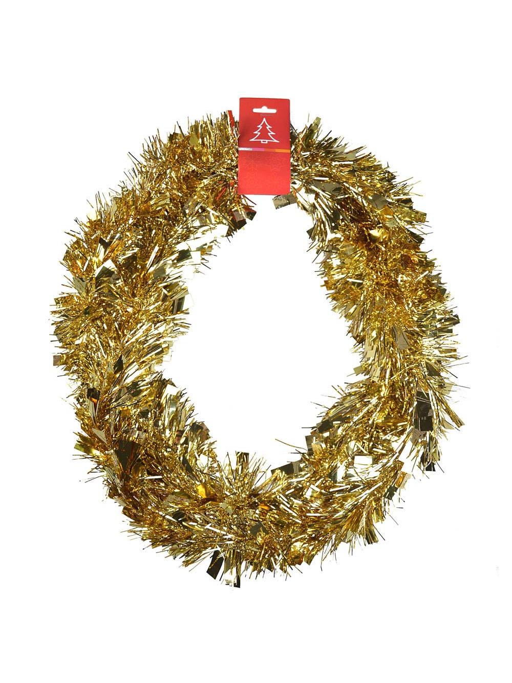 Łańcuch z grubym włosem złoty