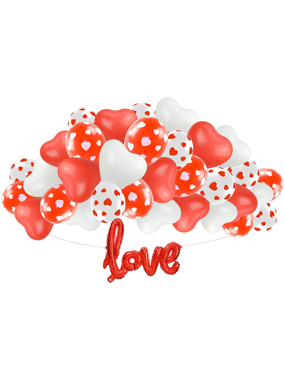 Zestaw balonów Love - 34 elementy