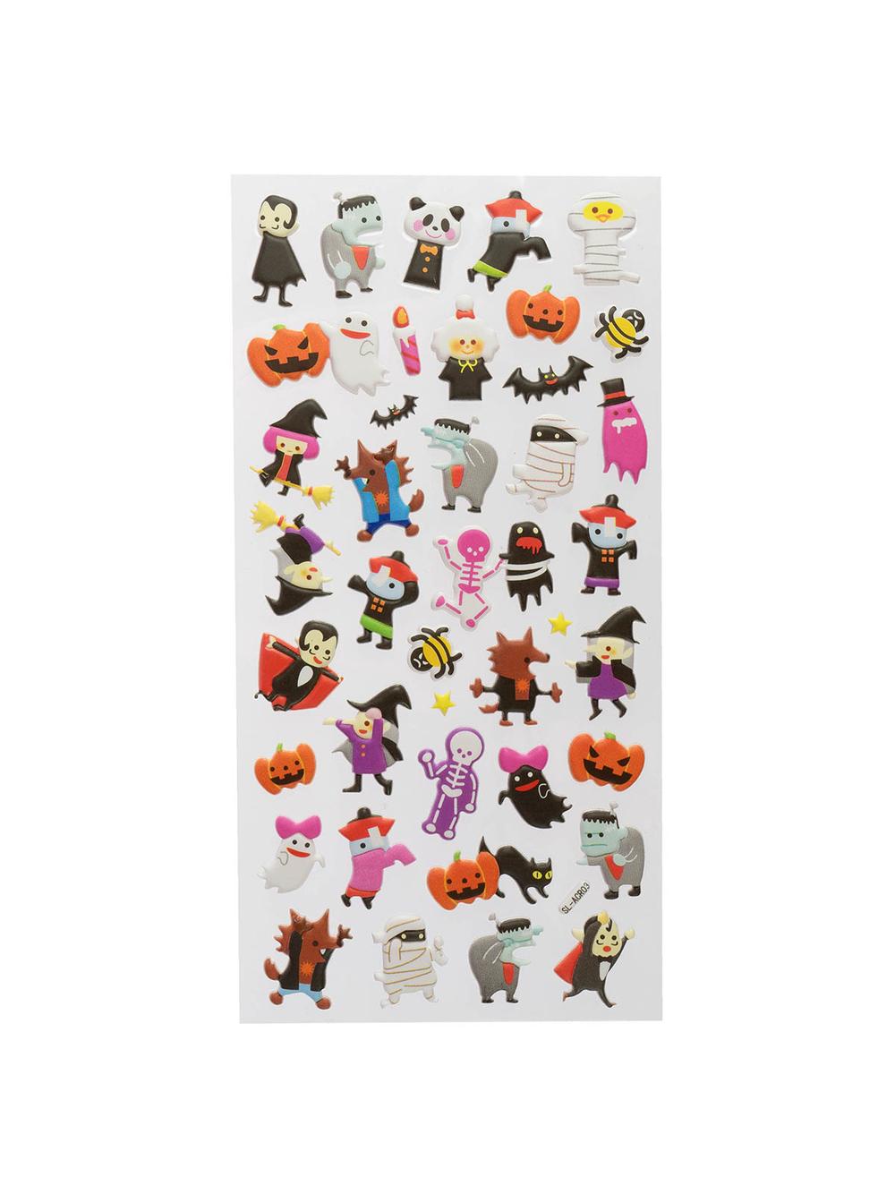 Urocze piankowe naklejki halloweenowe