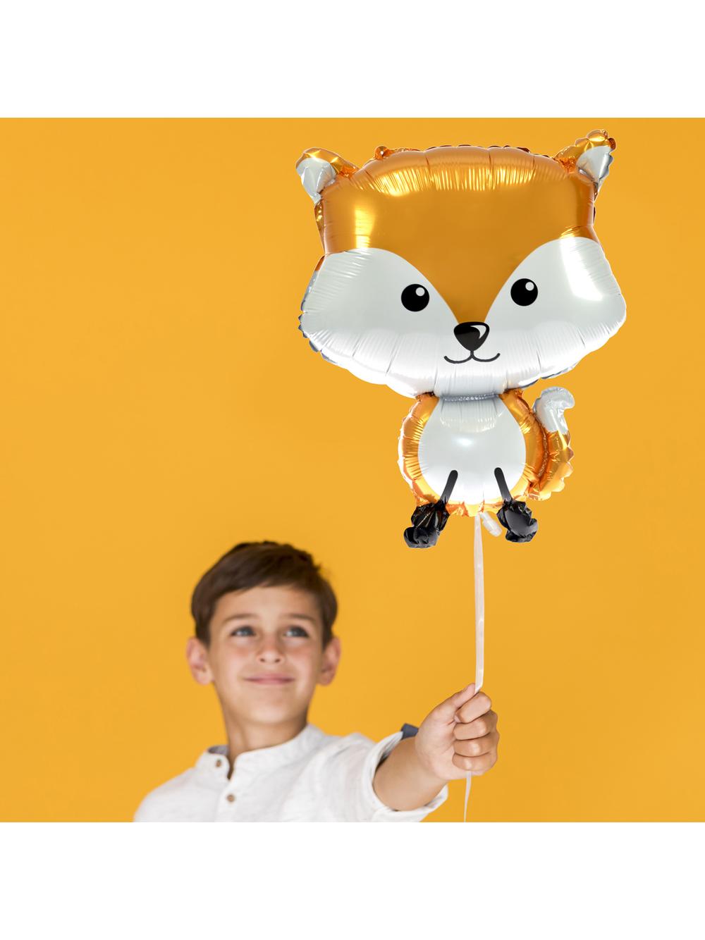 Balon foliowy leśne zwierzątka lisek