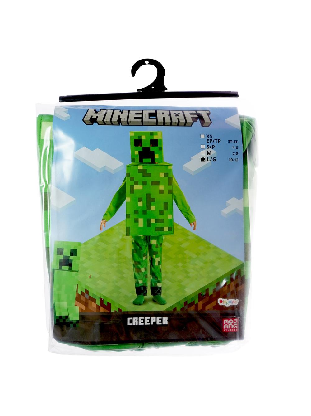 Strój dziecięcy - Minecraft Creeper - rozmiar L