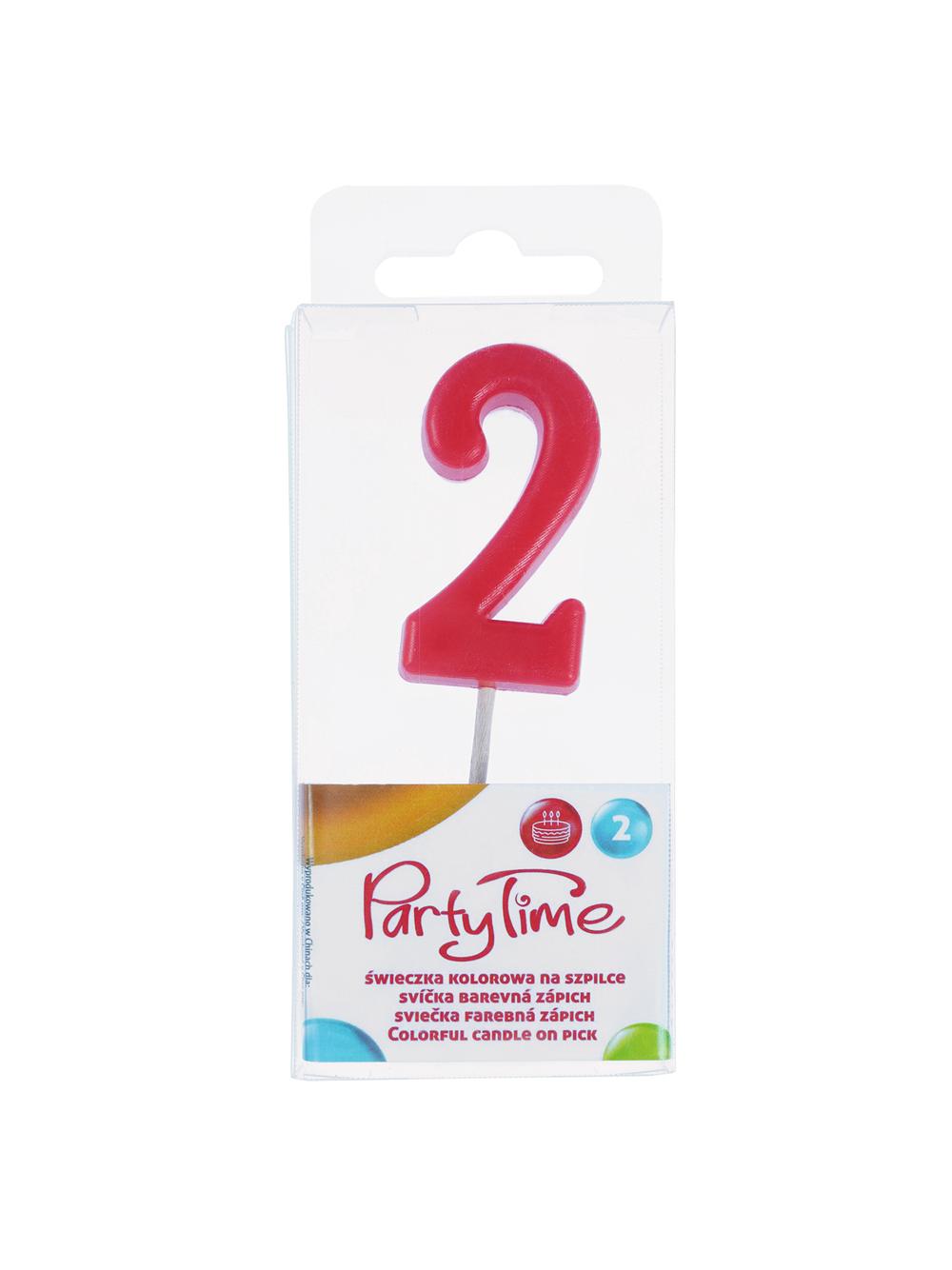 Świeczka kolorowa na szpilce nr 2