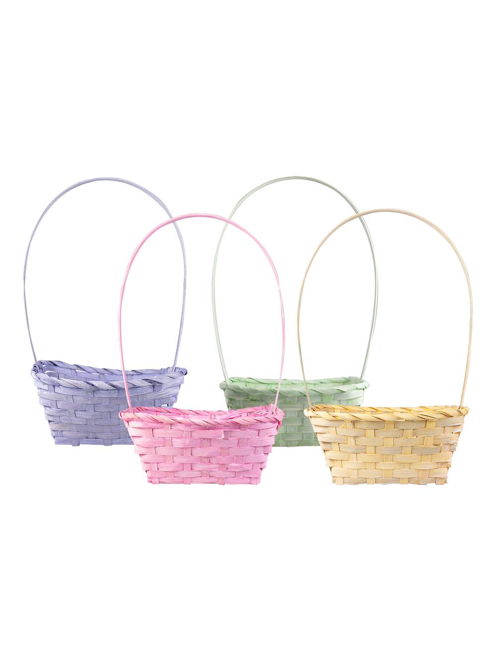 Pastelowy koszyczek wielkanocny