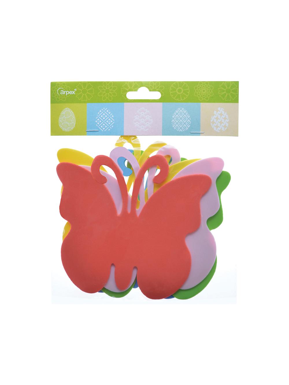 Piankowa baza do dekoracji zrób to sam - motyl (5 szt.)