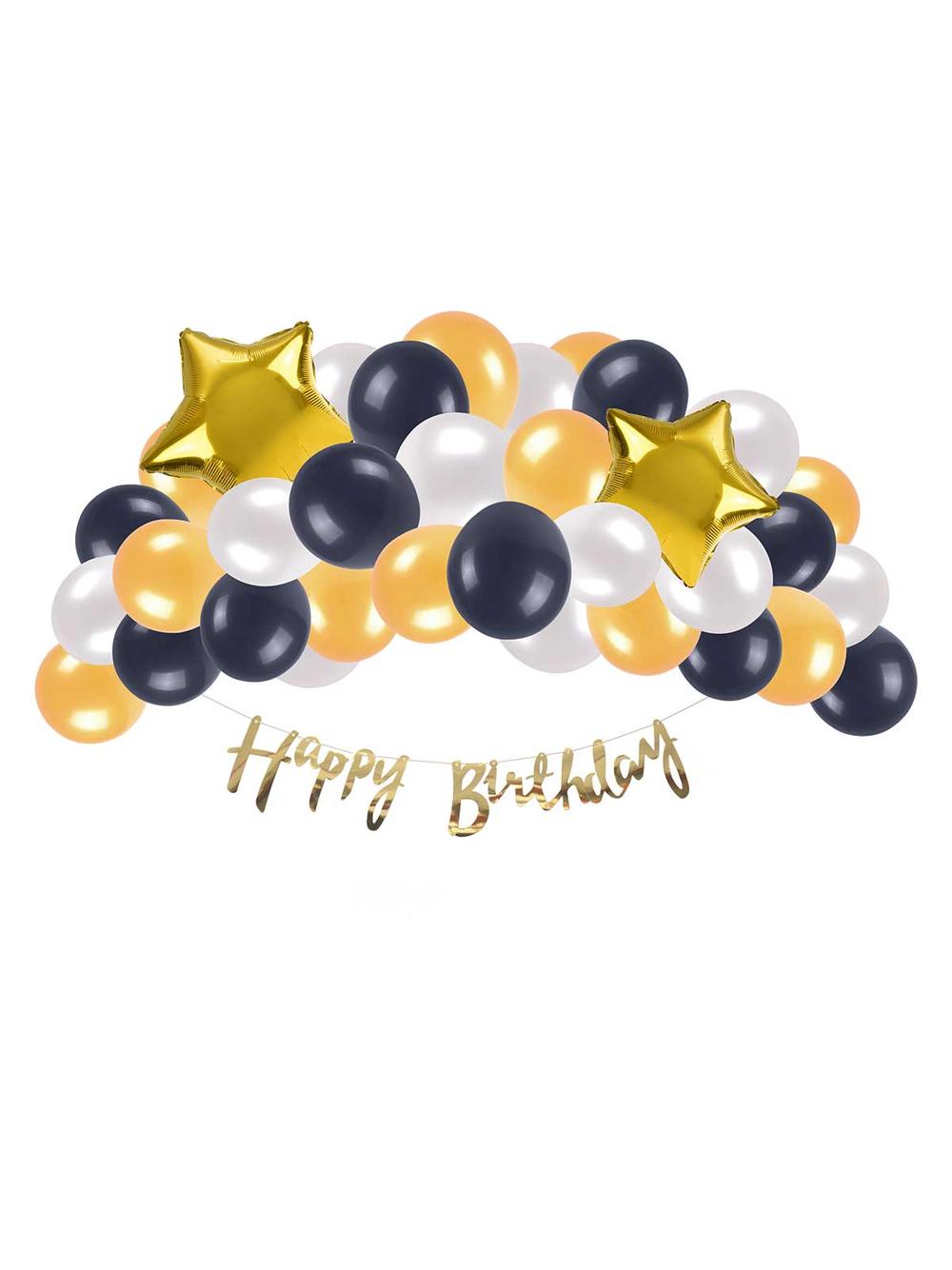 Zestaw urodzinowy Glamour - 36 elementów