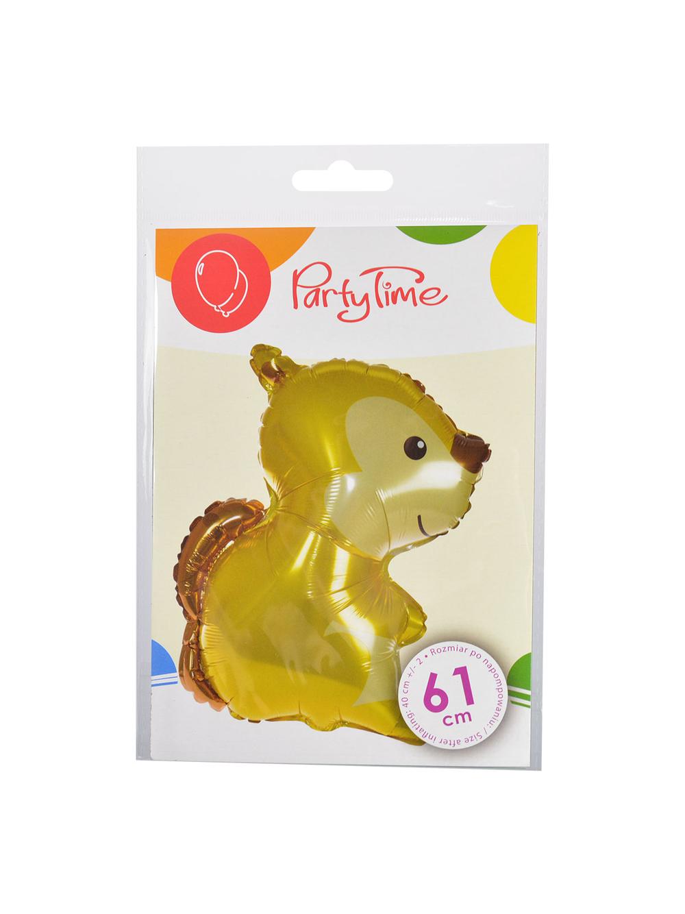 Balon foliowy leśne zwierzątka wiewiórka