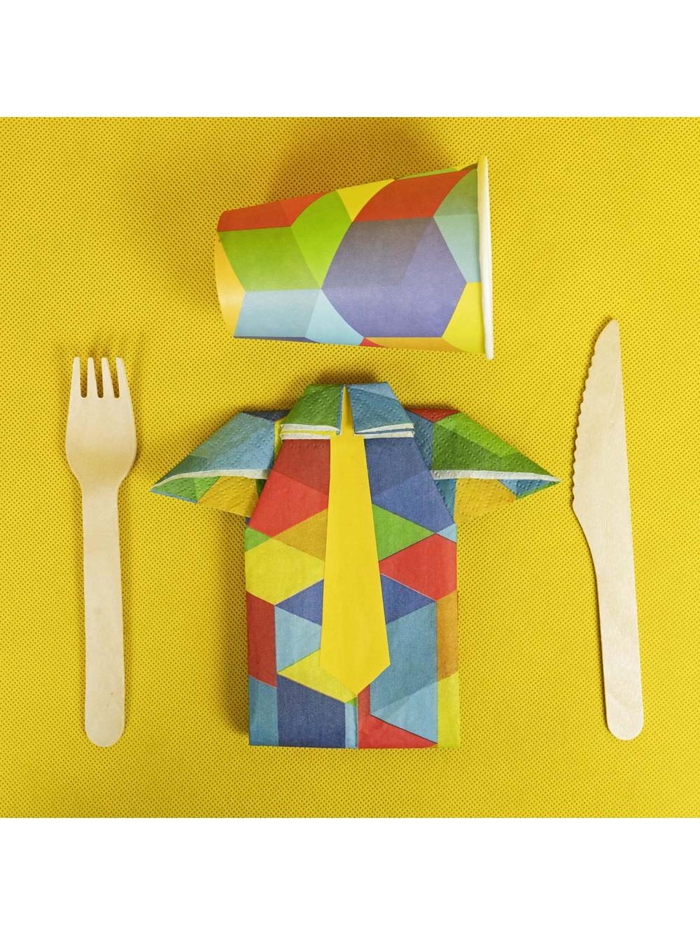 Serwetki - Klocki (20 szt.) - FSC Mix Credit