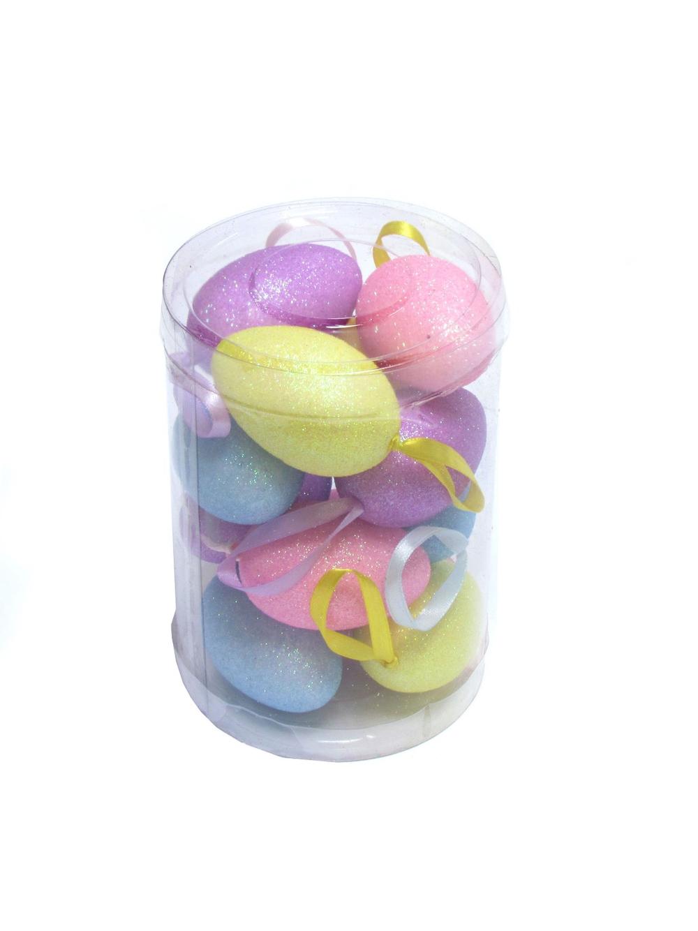 Pisanki brokatowe w tubie (12 szt.)