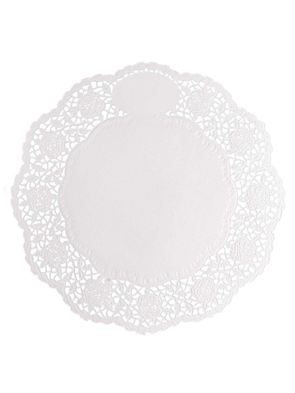 Serwetka biała śr. 20 cm (12 szt.) - FSC Mix Credit