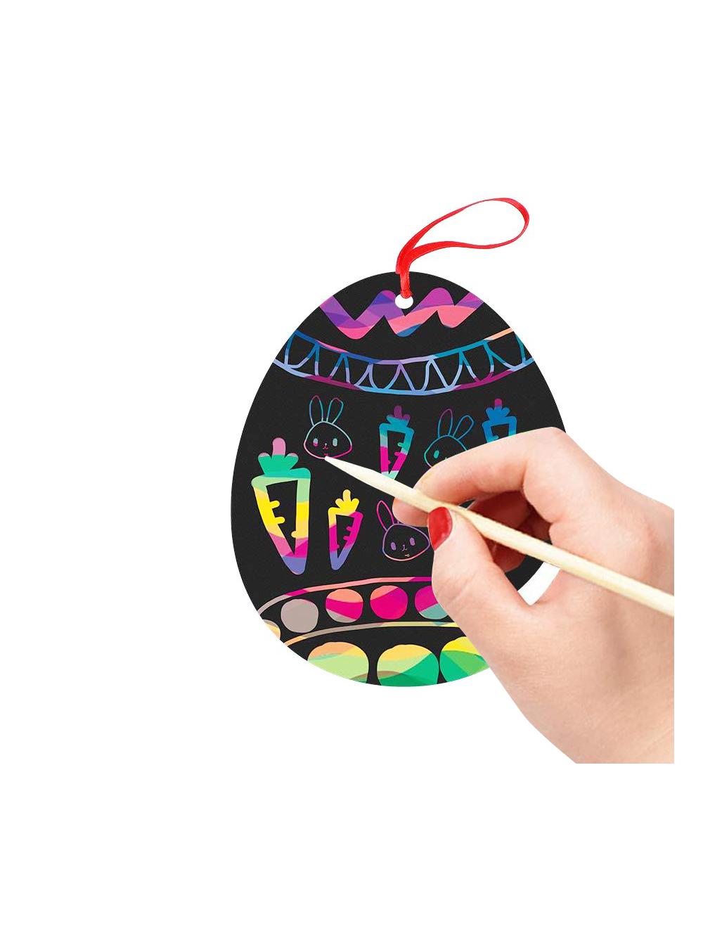 Pisanki zawieszki - zdrapki (3 szt.)