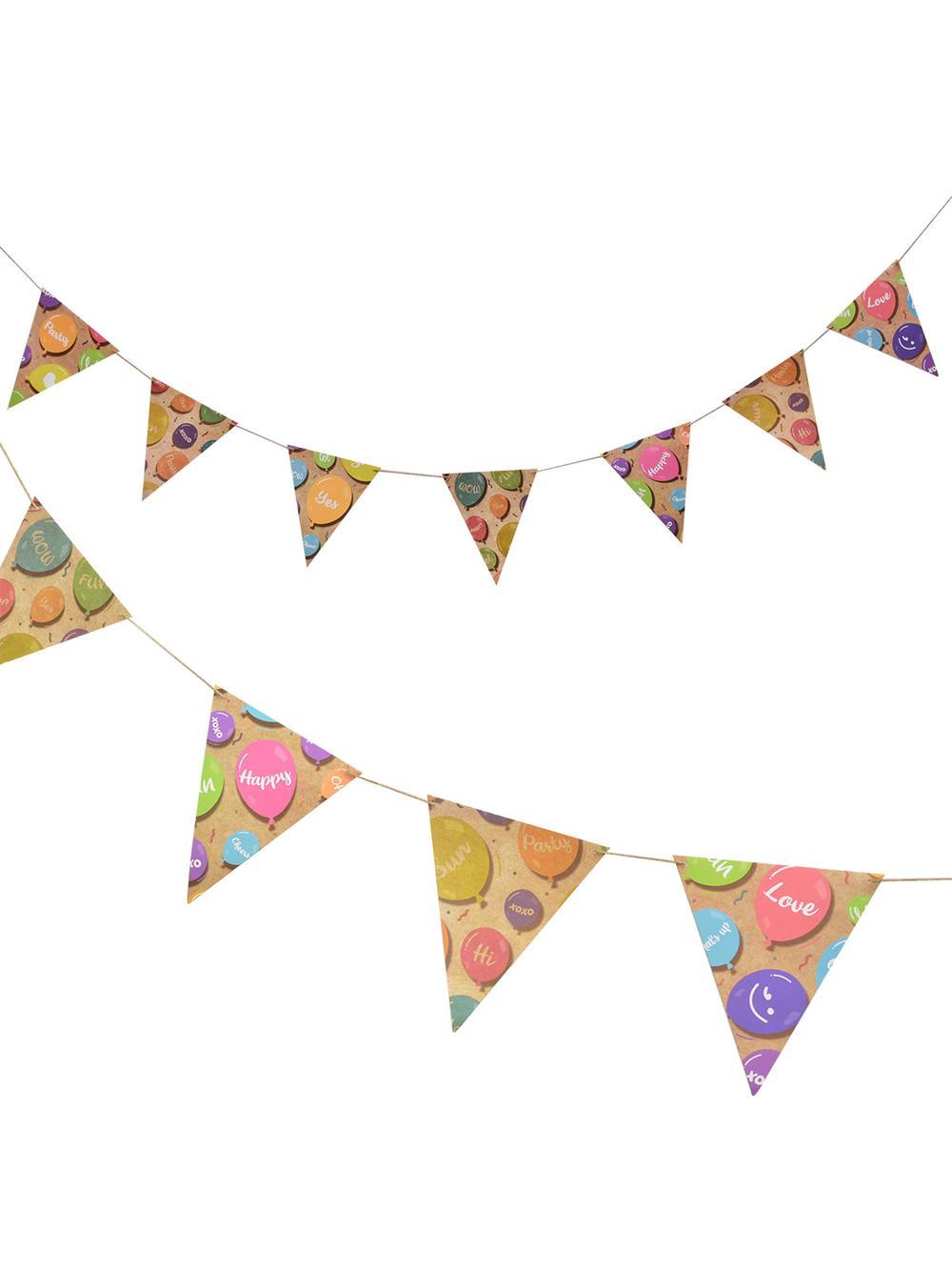 Girlanda - Kraft Balloons - FSC Mix