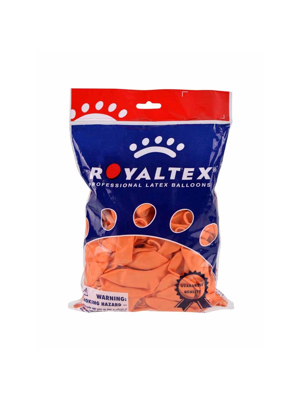 Balony metalizowane 10'' łososiowe (100 szt.)