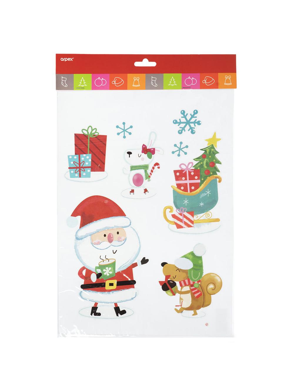 Naklejki ścienne - zimowe wzory