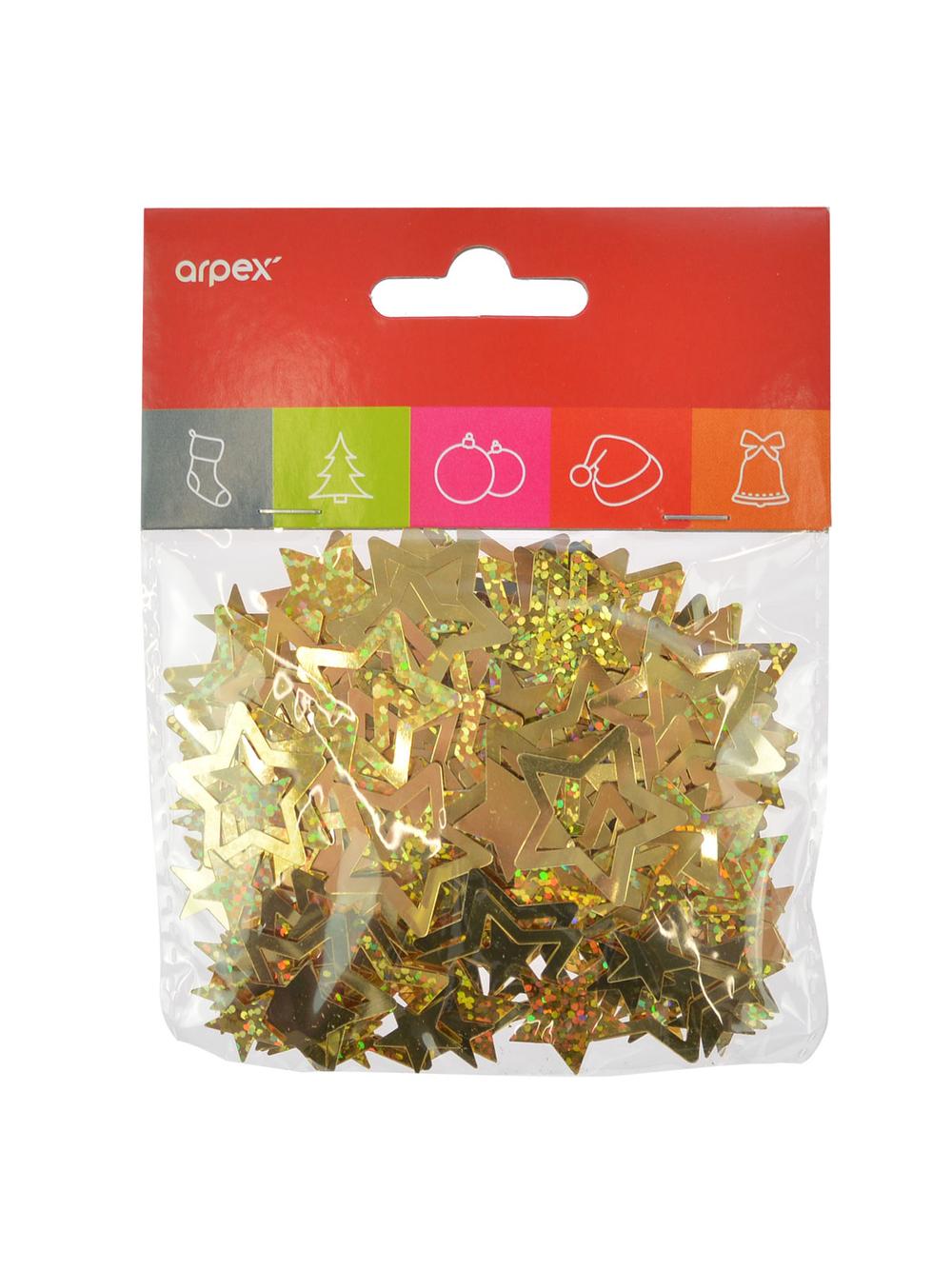 Konfetti gwiazdki - mix kształtów