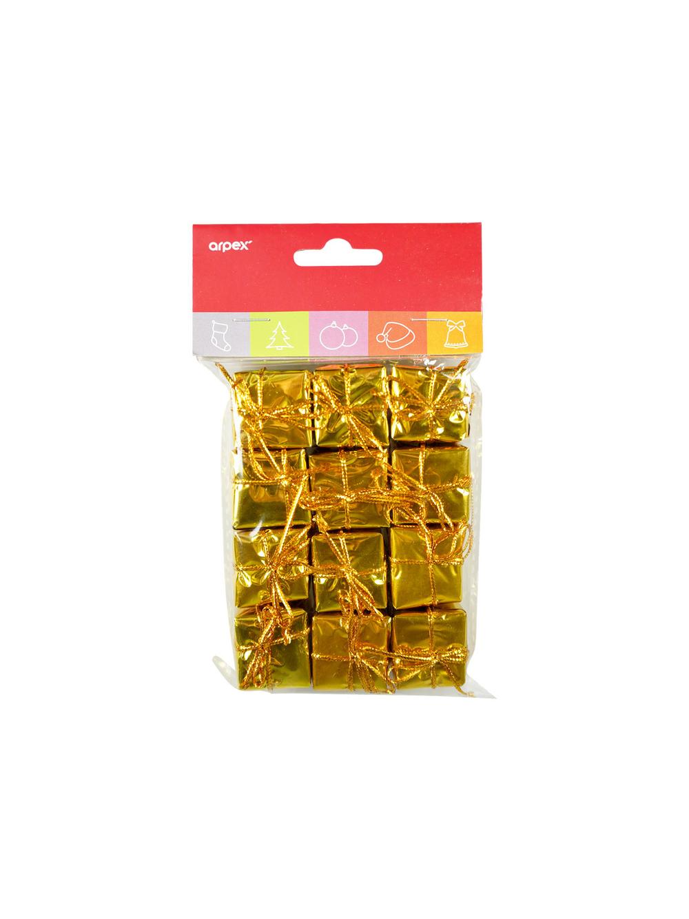 Prezenciki (12 szt.) złote