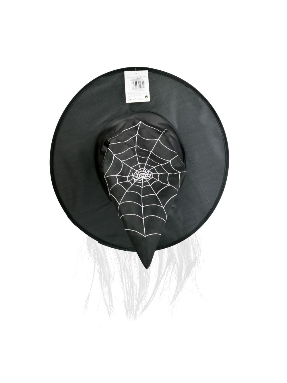 Kapelusz czarownicy z włosami