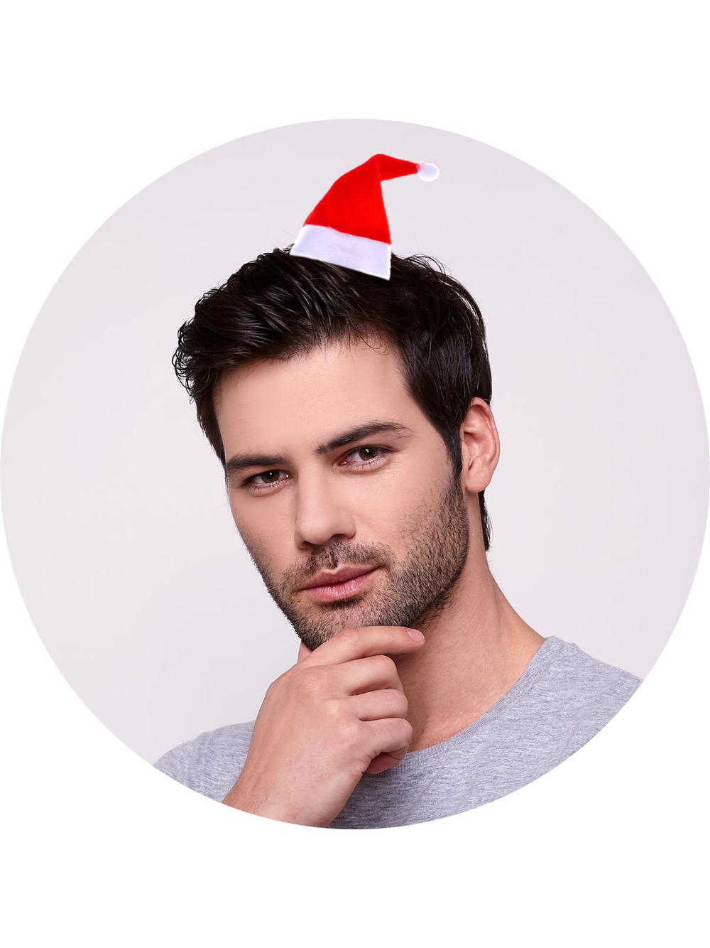 Mini czapeczki Mikołaja (2 szt.)