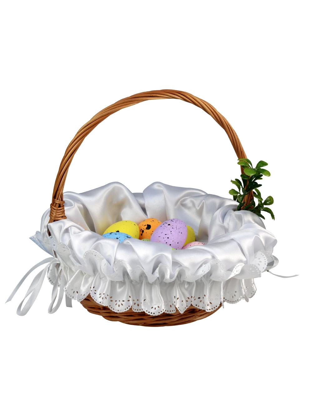 Serwetka do wyściełania koszyczka z falbanką