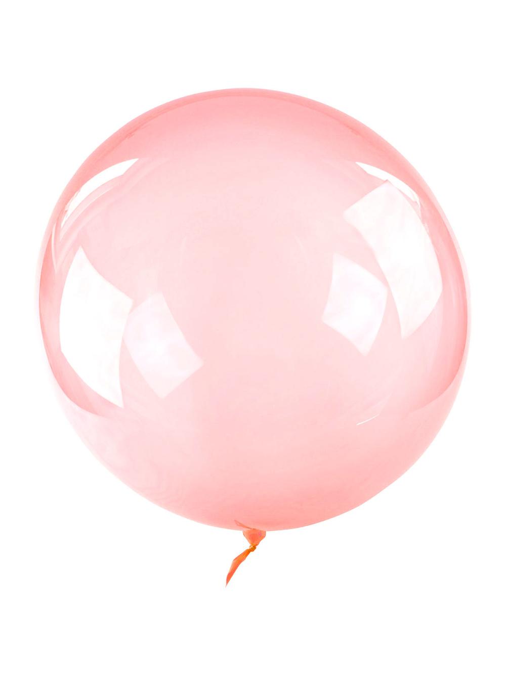 Balon Bubble czerwony