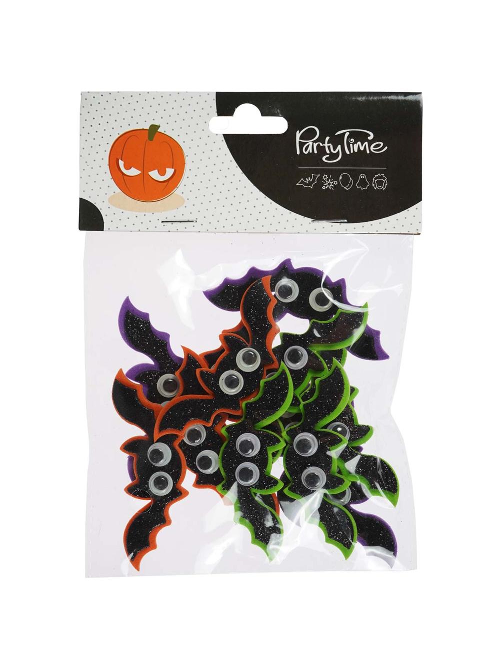 Piankowe naklejki halloweenowe (12 szt.)