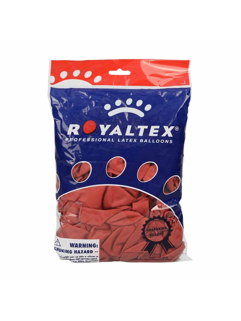 Balony pastelowe 12'' czerwone (100 szt.)