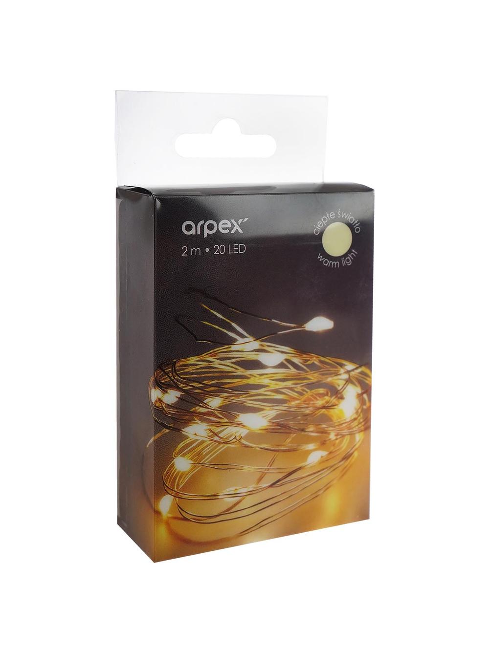 Lampki LED na druciku (20 lampek)