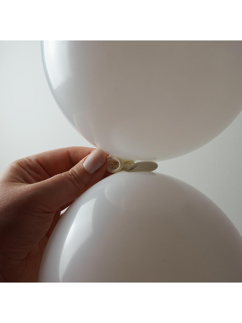 Balony perłowe z łącznikiem (10 szt.)