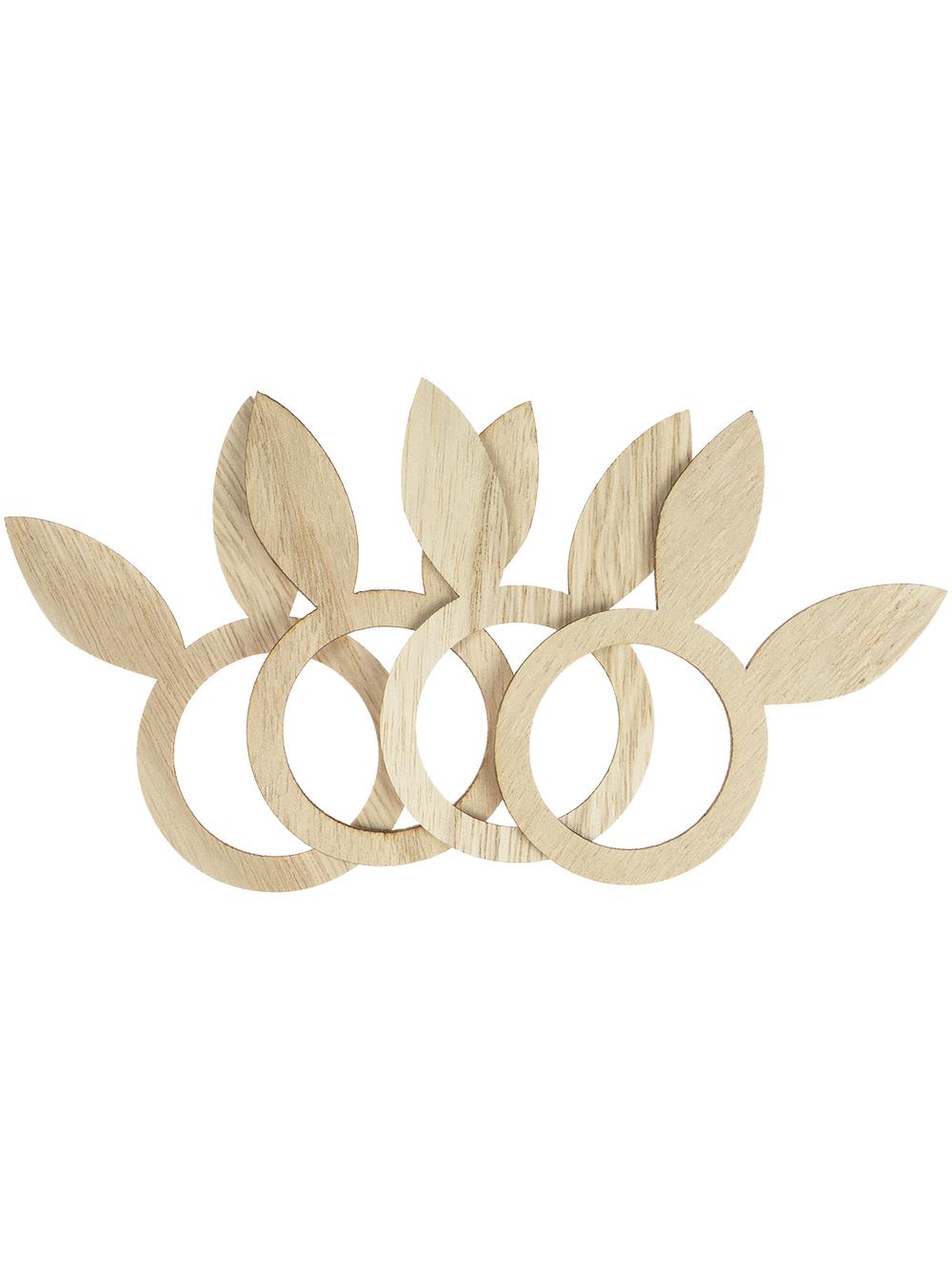 Wielkanocne obrączki na serwetki (4 szt.)