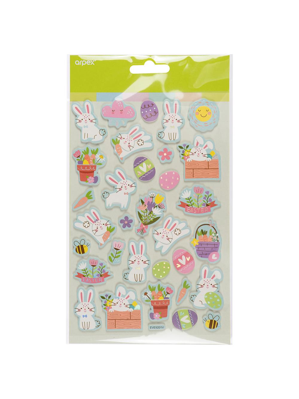 Wielkanocne naklejki piankowe