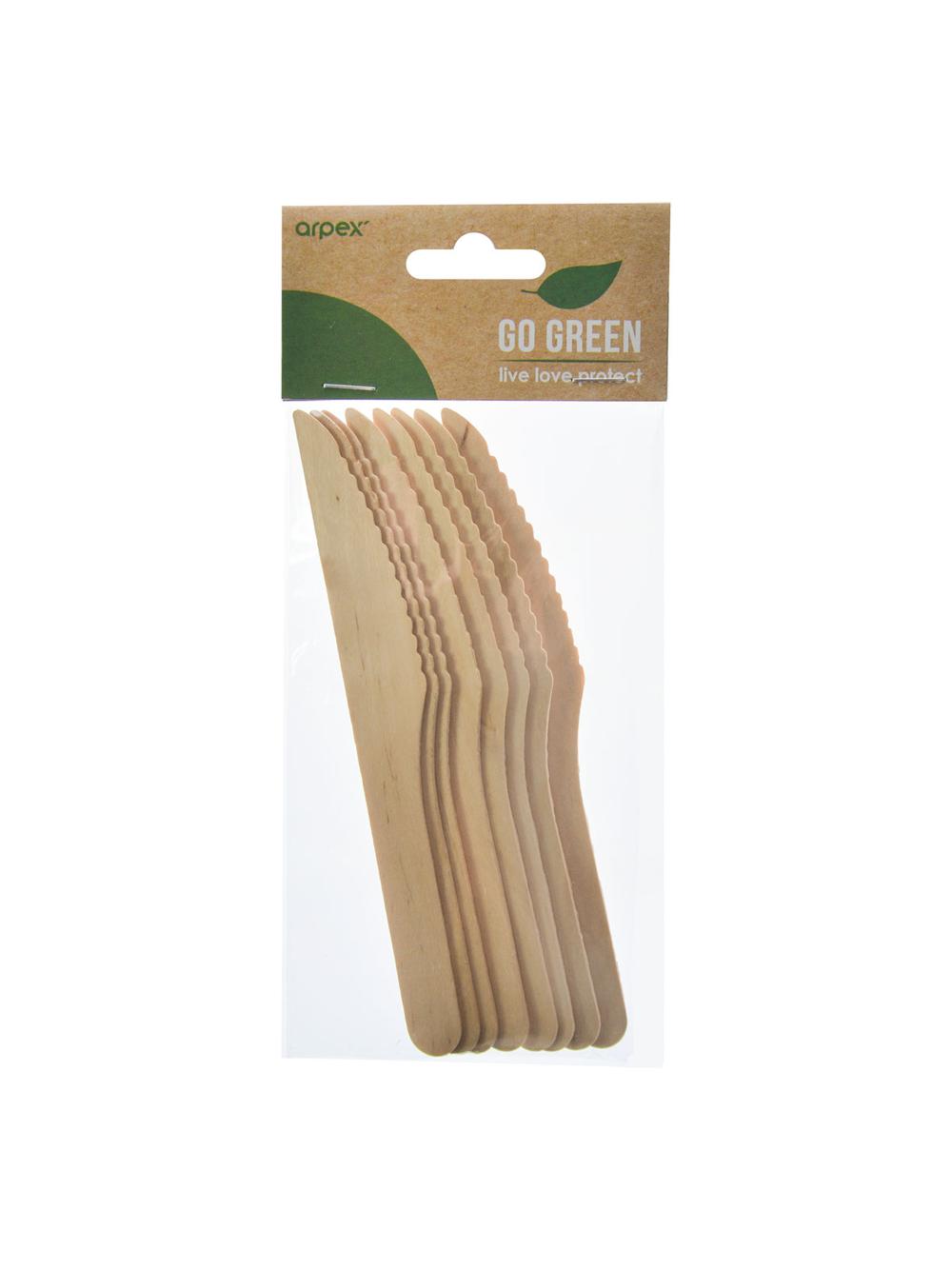 Noże drewniane (8 szt.) - FSC 100%